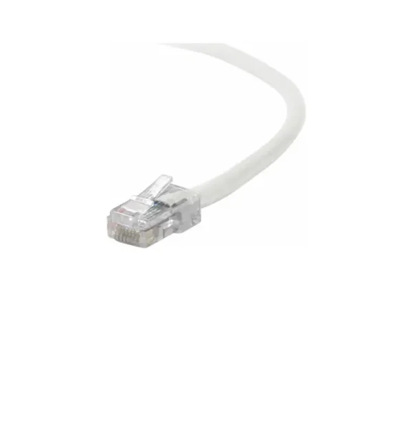 Belkin A3L791-15-WHT-M cat5e molded patch cable - 15 ft - white