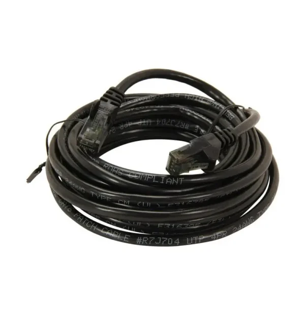 Belkin A3L980-15-BLK-S 15FT Cable CAT6 Snagless-Patch RJ45M RJ45M Black