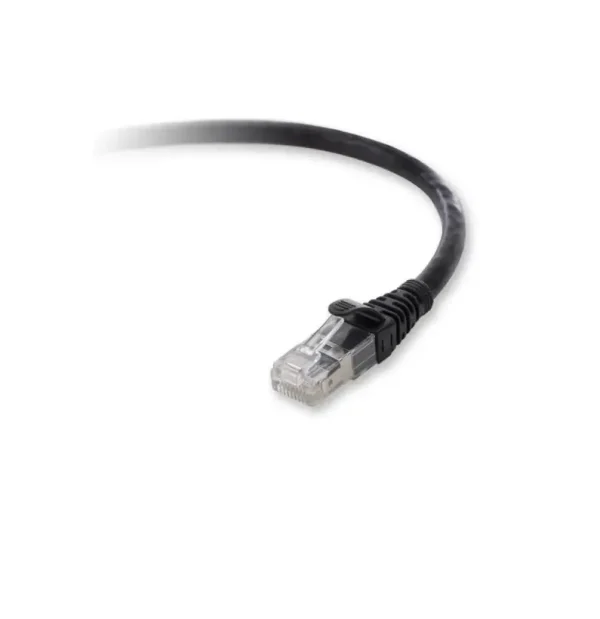 Belkin F2CP003-07BK-LS 7FT Network Cable CAT6A Patch STP-RJ45 RJ45 Snagless Black