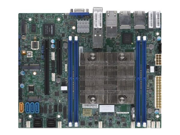 Supermicro MBD-X11SDV-16C-TP8F Server Motherboard, Intel Xeon D-2183IT