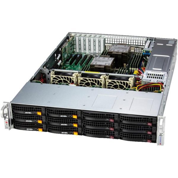 Supermicro SSG-621E-ACR12L Storage SuperServer 12Bay X13DEI-T 2U Storage Server