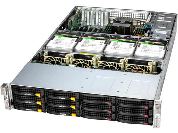 Supermicro SSG-621E-ACR16H 2U Storage Server 16Bay X13DEI-T 1600W Redundant