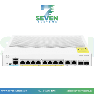 Cisco C1000-8T-E-2G-L-N Managed Gigabit Ethernet Switch 8 port