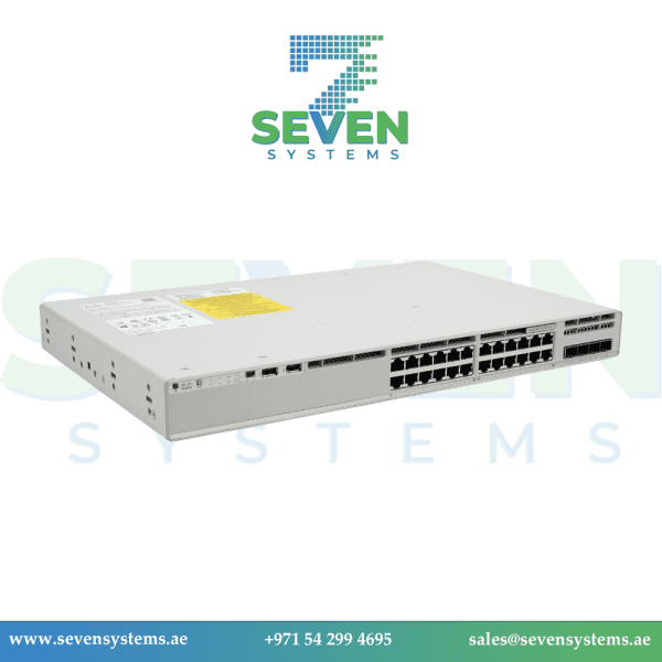 Cisco C9200L-24P-4G-E-N Stackable Managed Gigabit PoE Ethernet Switch 24 Port