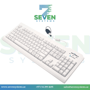 Seal Sheild SSWKSV207 Silver Seal Medical Grade Waterproof Keyboard