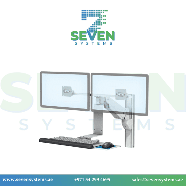 GCX WS-0012-40 Variable Height Arm for Stacked Dual Displays