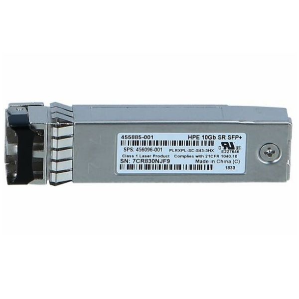HPE 455885-001 – 10GbE SFP+ SR Optical Transceiver Module