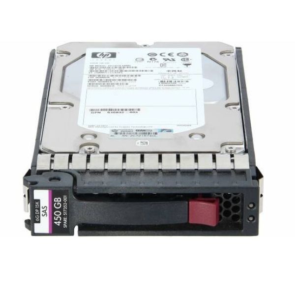 HPE 516816-B21 – 450GB 15K RPM SAS 6Gb/s LFF Hard Drive
