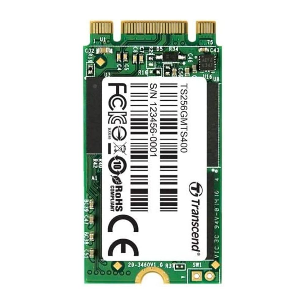 Transcend TS256GMTS400 – 256GB M.2 2242 SATA III SSD (MTS400 Series)