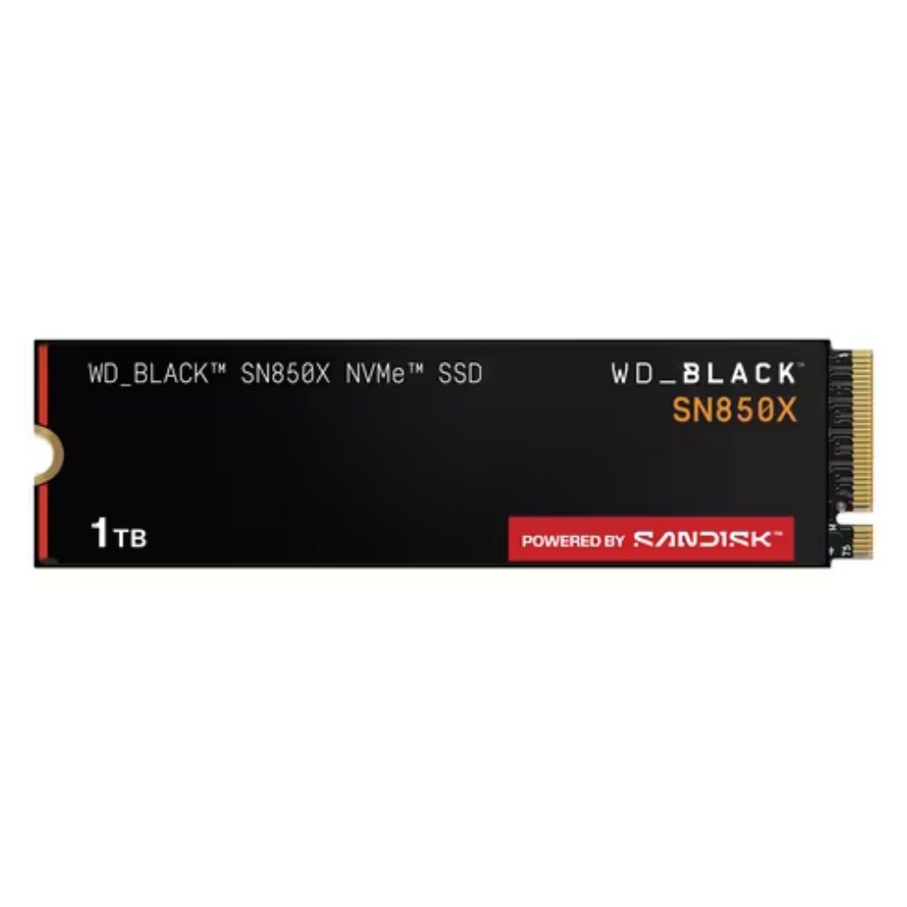WD WDS100T2X0E-00BCA0 – Black SN850X 1TB NVMe M.2 SSD