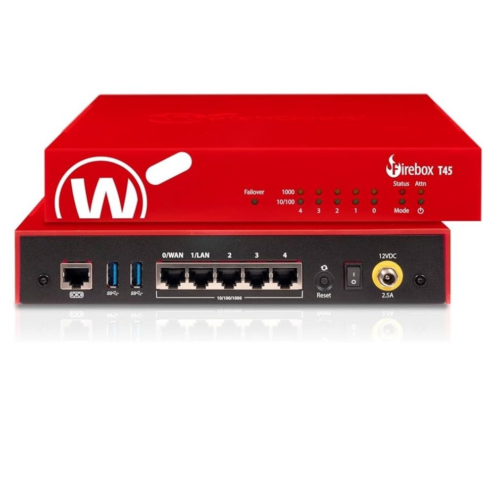 WatchGuard WGT47033-US – Firebox T45-PoE Network Security Appliance