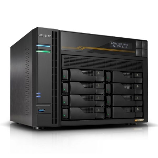 ASUSTOR AS6808T – Lockerstor 8 Gen3 8-Bay NAS
