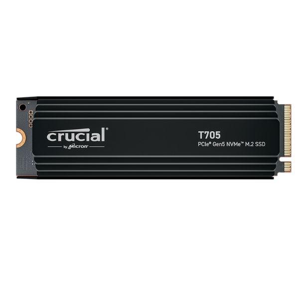 Crucial CT4000T705SSD5 – T705 4TB PCIe 5.0 NVMe SSD