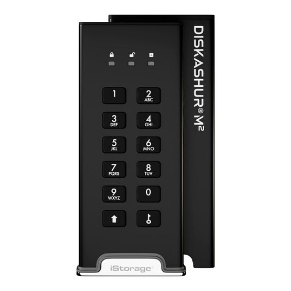 iStorage IS-DAM2-256-500 – diskAshur M2 Encrypted External SSD