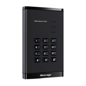 iStorage IS-DAP3-256-SSD-512-F – diskAshur PRO3 Encrypted Portable SSD