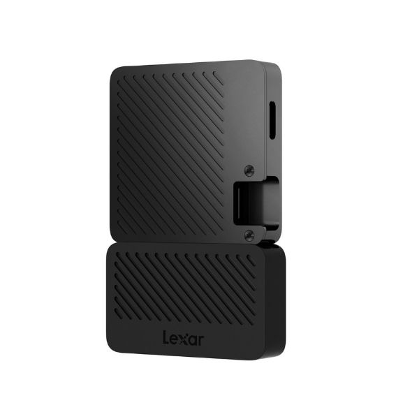 Lexar LSL400S001T-RNBNU – Professional Go Portable SSD with Hub