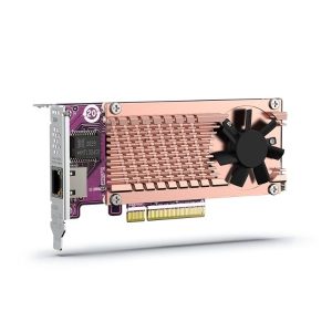 QNAP QM2-2P10G1TB – Dual M.2 NVMe and 10GbE Expansion Card