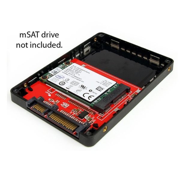 Startech.com SAT2MSAT25 – 2.5" SATA to mSATA SSD Adapter Enclosure