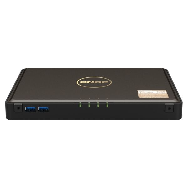 QNAP TBS-464-8G-US – TBS-464 All-Flash NASbook Storage Appliance