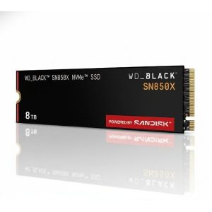 Western Digital WDS800T2X0E-00CDD0 – WD_BLACK SN850X 8TB NVMe SSD